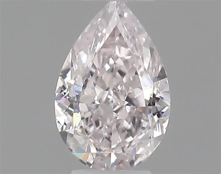0.15ct Pear Natural Diamond (Colour Faint Pink, Clarity VS2, GIA Certified)