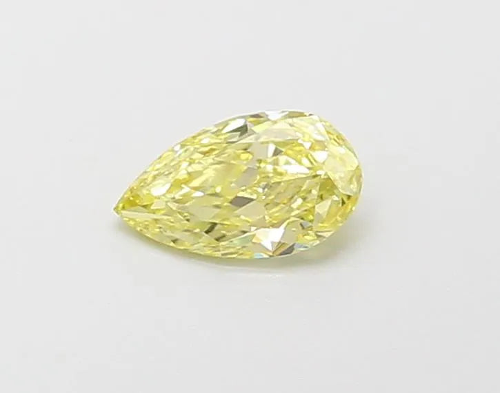 0.24ct Pear Lab Grown Diamond (Colour Fancy Intense Yellow, Clarity VVS2, IGI Certified)