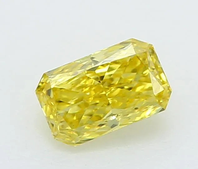 0.24ct Radiant Lab Grown Diamond (Colour Fancy Vivid Yellow, Clarity VS1, IGI Certified)