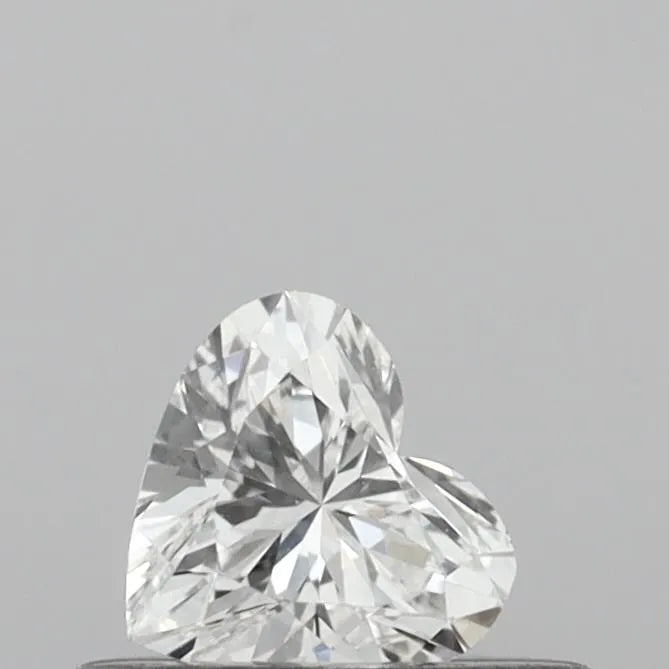 0.26ct Heart Lab Grown Diamond (Colour E, Clarity VVS1, IGI Certified)