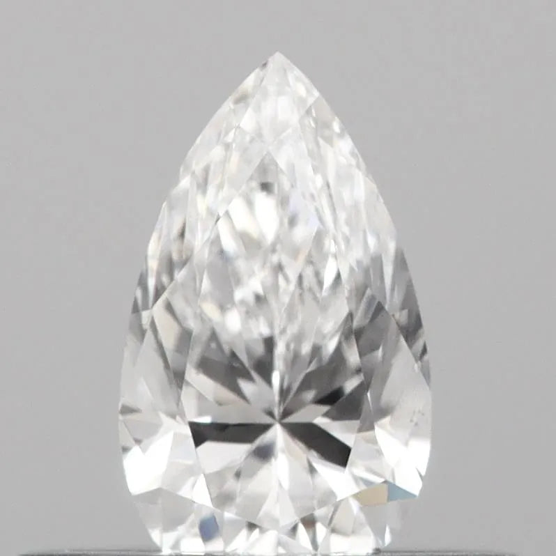 0.33ct Pear Lab Grown Diamond (Colour D, Clarity VS2, IGI Certified)
