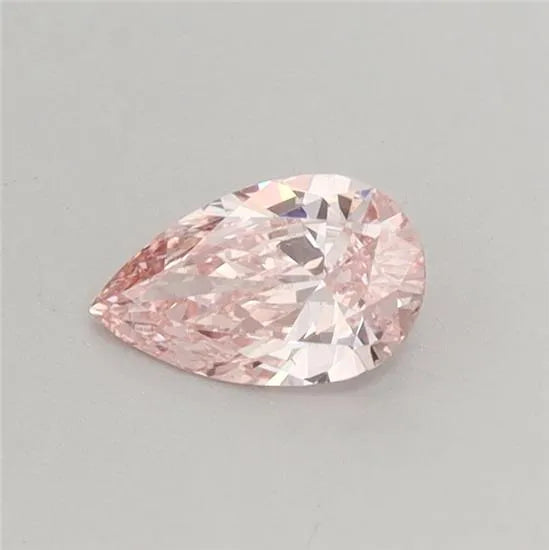 0.35ct Pear Lab Grown Diamond (Colour Fancy Intense Pink, Clarity VS2, IGI Certified)