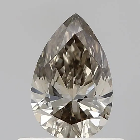 0.53ct Pear Lab Grown Diamond (Colour Very Light Gray Yellow, Clarity VS1, IGI Certified)