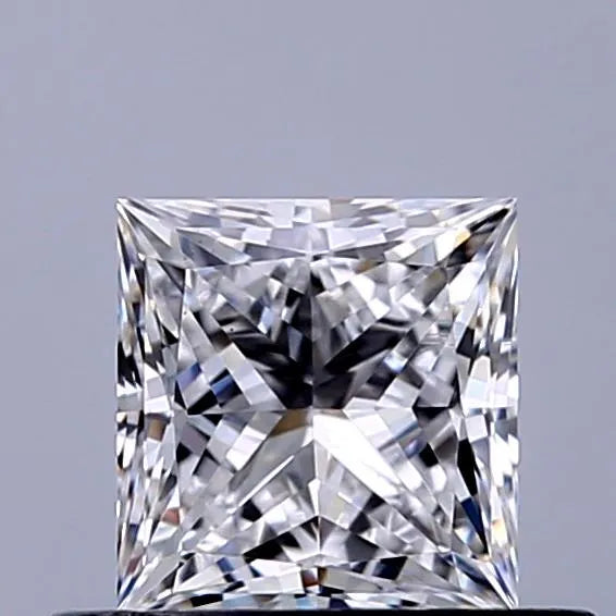 0.54ct Princess Lab Grown Diamond (Colour D, Clarity VVS2, IGI Certified)