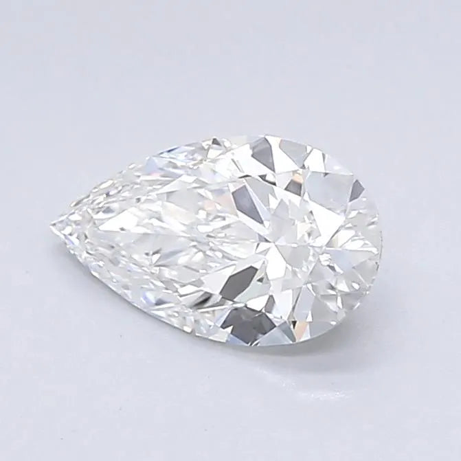 0.85ct Pear Lab Grown Diamond (Colour D, Clarity VVS2, IGI Certified)