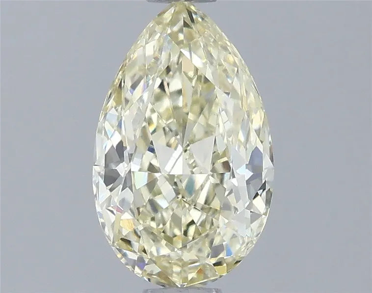 0.93ct Pear Lab Grown Diamond (Colour Very Light Yellow, Clarity VVS2, IGI Certified)