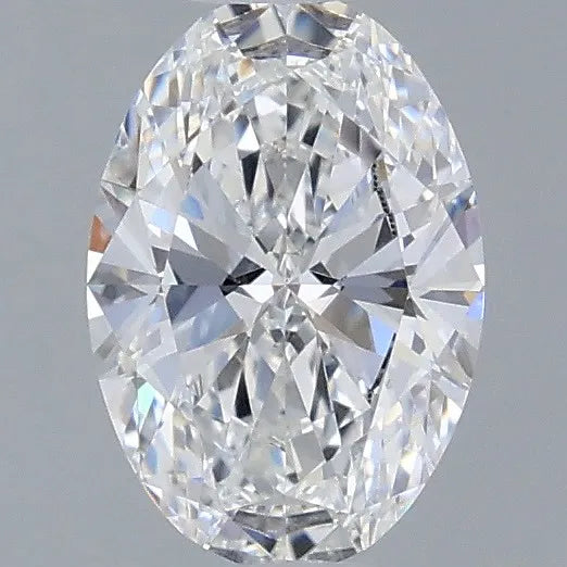 1.00ct Oval Lab Grown Diamond (Colour D, Clarity VVS1, IGI Certified)