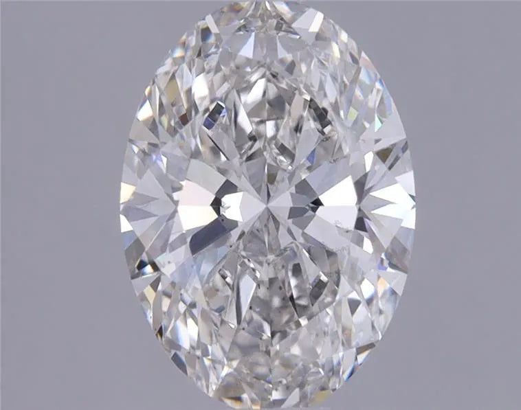 1.36ct Oval Lab Grown Diamond (Colour G, Clarity VS2, IGI Certified)