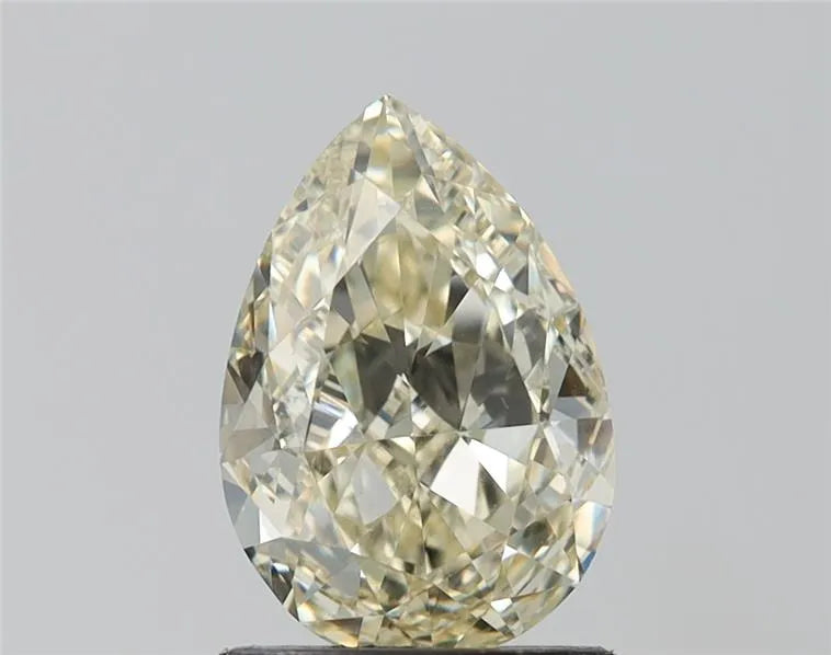 1.44ct Pear Lab Grown Diamond (Colour Fancy Yellow, Clarity VS1, IGI Certified)