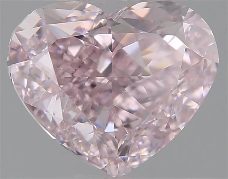 1.50ct Heart Natural Diamond (Colour Fancy Pink, Clarity VS1, GIA Certified)