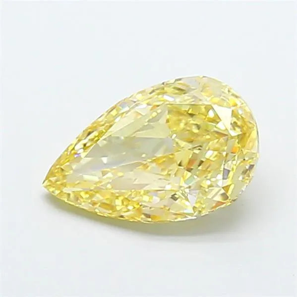 1.54ct Pear Lab Grown Diamond (Colour Fancy Intense Yellow, Clarity VVS2, IGI Certified)