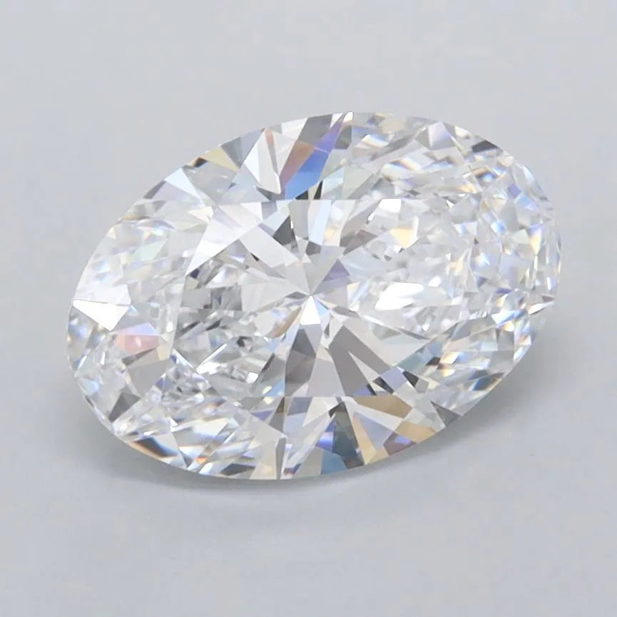 1.70ct Oval Lab Grown Diamond (Colour D, Clarity FL, IGI Certified)