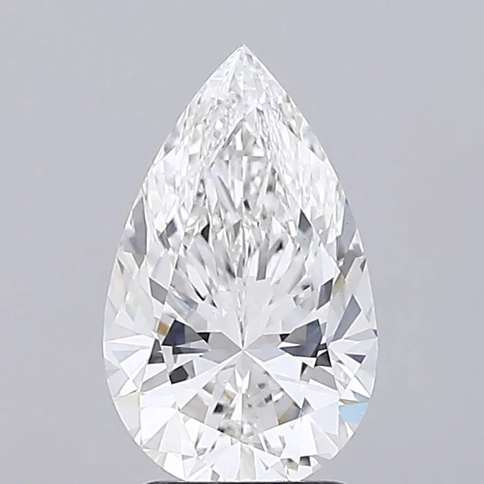 2.53ct Pear Lab Grown Diamond (Colour F, Clarity VS1, IGI Certified)