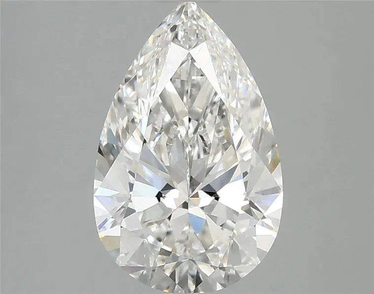 2.02ct Pear Lab Grown Diamond (Colour F, Clarity VVS1, IGI Certified)