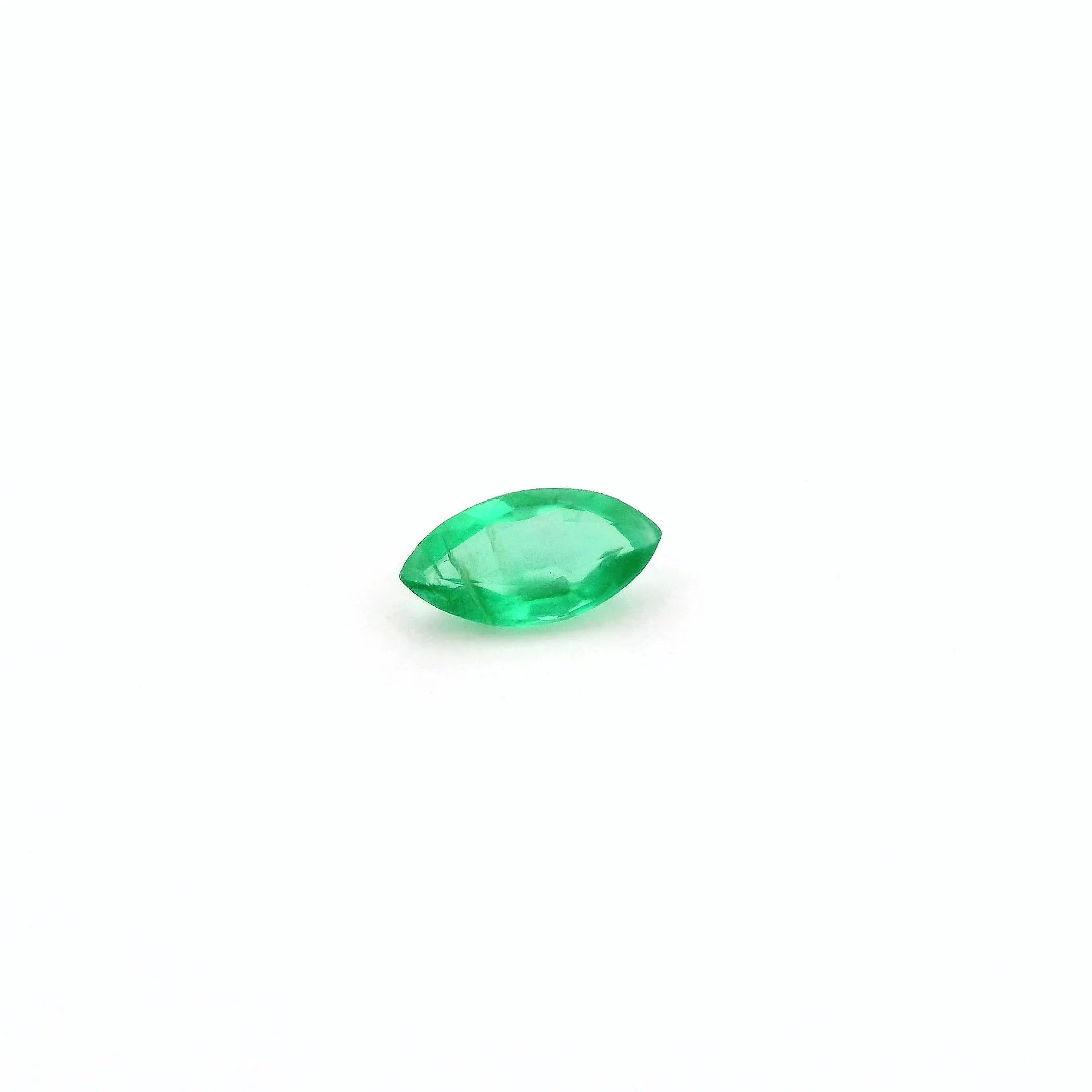 0.21ct Marquise Natural Emerald (Colour Green, Clarity Eye Clean, Cut Faceted)