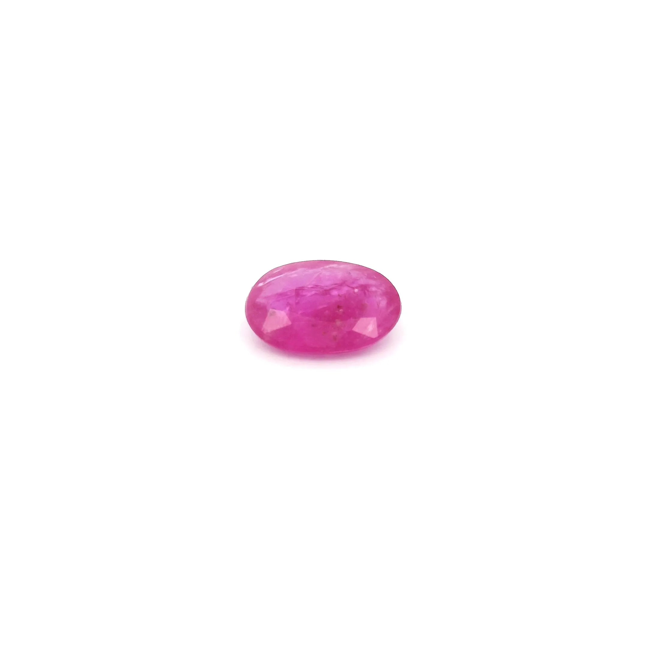 0.50ct Oval Natural Ruby (Colour Red, Clarity Moderately Included, Cut Faceted)