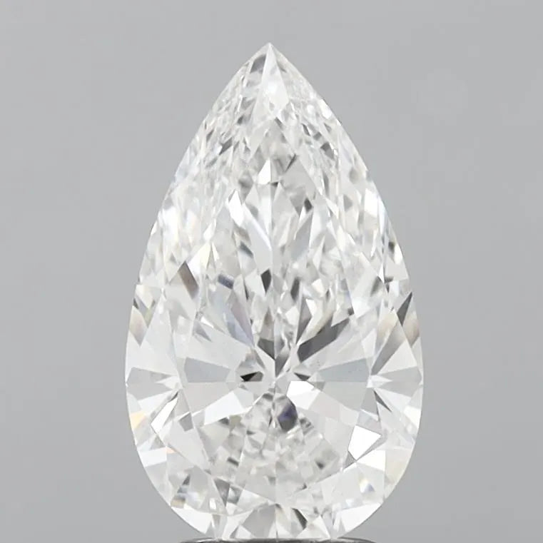 2.70ct Pear Lab Grown Diamond (Colour E, Clarity VS1, IGI Certified)