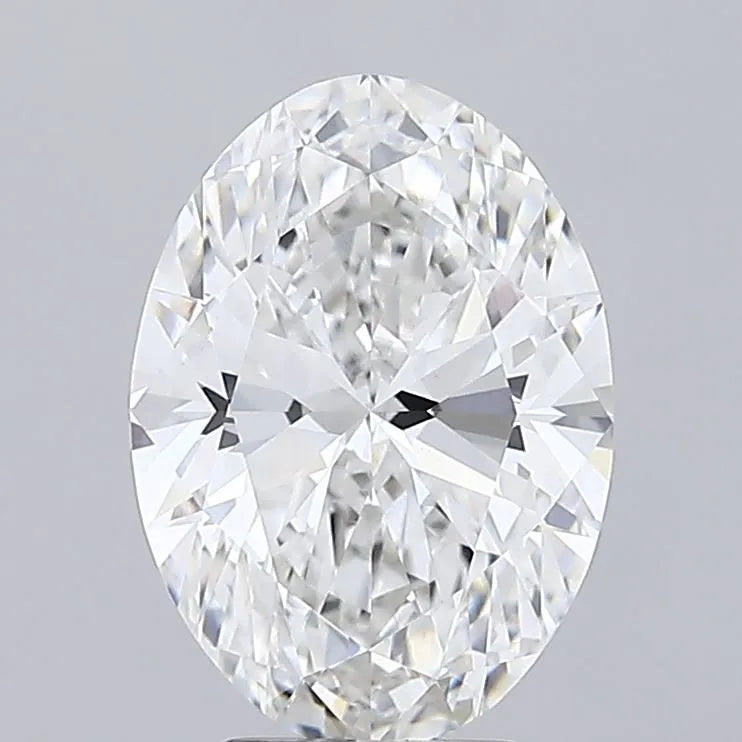 4.01ct Oval Lab Grown Diamond (Colour F, Clarity VVS2, IGI Certified)