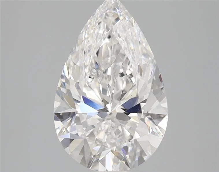 2.00ct Pear Lab Grown Diamond (Colour D, Clarity VS2, IGI Certified)