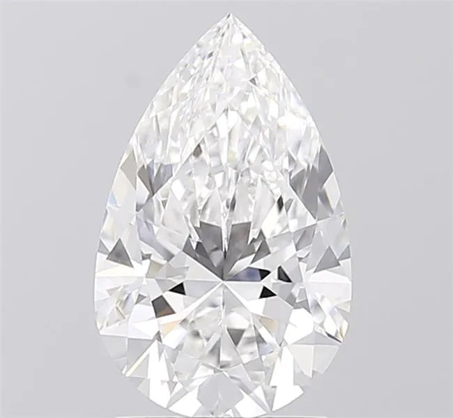 2.02ct Pear Lab Grown Diamond (Colour E, Clarity VVS1, IGI Certified)