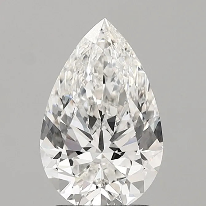 2.03ct Pear Lab Grown Diamond (Colour F, Clarity VVS1, IGI Certified)