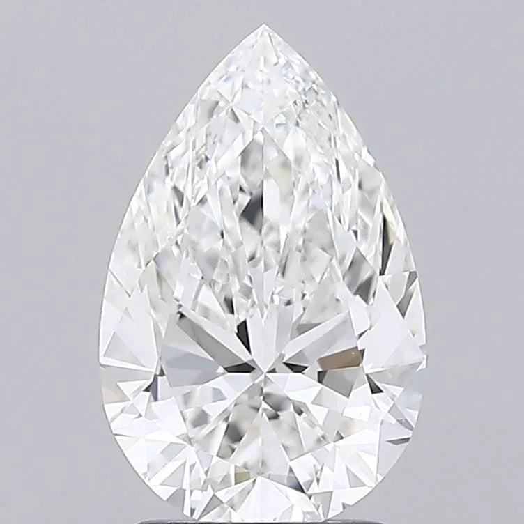 2.03ct Pear Lab Grown Diamond (Colour F, Clarity VVS2, IGI Certified)