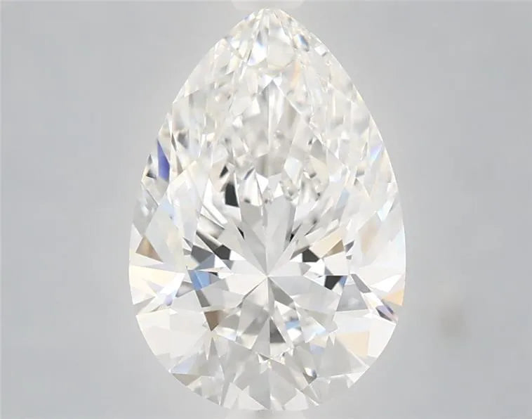 2.04ct Pear Lab Grown Diamond (Colour E, Clarity VVS2, IGI Certified)