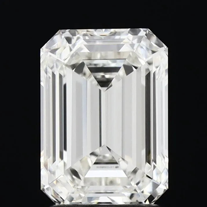 2.08ct Emerald Lab Grown Diamond (Colour F, Clarity VVS2, IGI Certified)