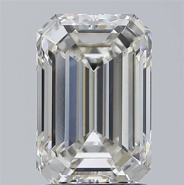 2.08ct Emerald Lab Grown Diamond (Colour G, Clarity VS1, IGI Certified)