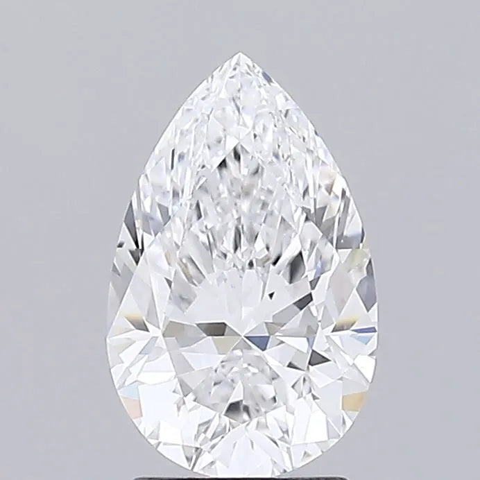 2.08ct Pear Lab Grown Diamond (Colour D, Clarity VVS2, IGI Certified)