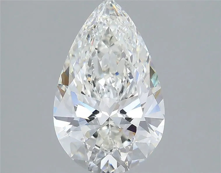 2.08ct Pear Lab Grown Diamond (Colour G, Clarity VVS2, IGI Certified)