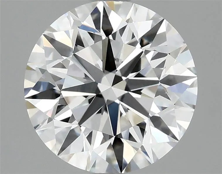 2.14ct Round Lab Grown Diamond (Colour D, Clarity VVS2, Cut EX, IGI Certified)