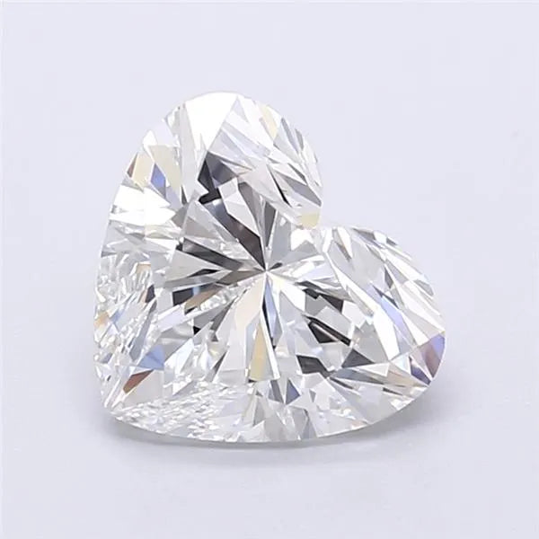 2.20ct Heart Lab Grown Diamond (Colour E, Clarity VVS2, IGI Certified)