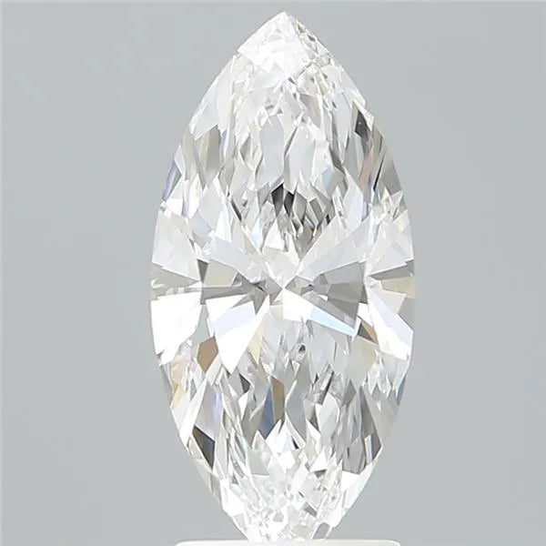 2.29ct Marquise Lab Grown Diamond (Colour D, Clarity VVS2, IGI Certified)