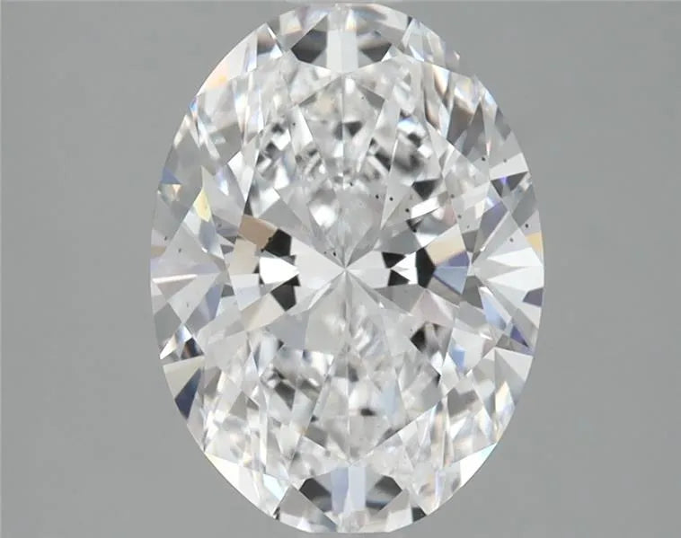 2.46ct Oval Lab Grown Diamond (Colour D, Clarity VS2, IGI Certified)