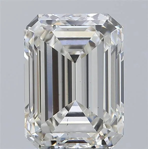 2.50ct Emerald Lab Grown Diamond (Colour G, Clarity VS2, IGI Certified)