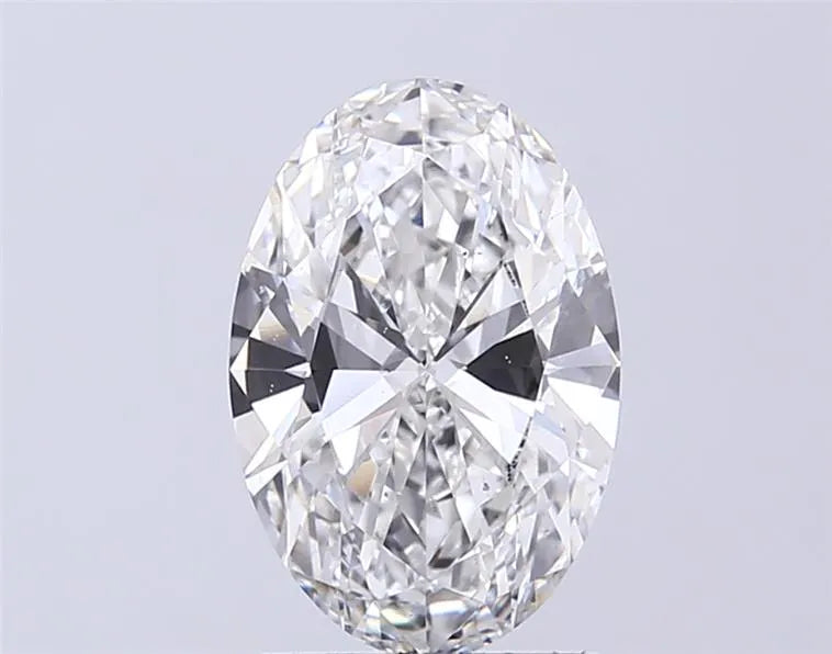 2.50ct Oval Lab Grown Diamond (Colour E, Clarity VS2, IGI Certified)