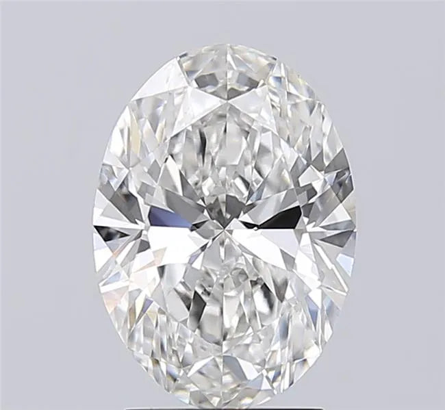 2.50ct Oval Lab Grown Diamond (Colour F, Clarity VS1, IGI Certified)