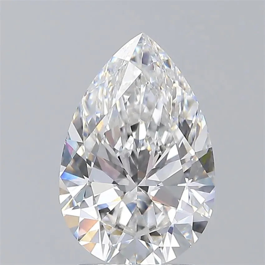 2.50ct Pear Lab Grown Diamond (Colour E, Clarity VVS2, IGI Certified)