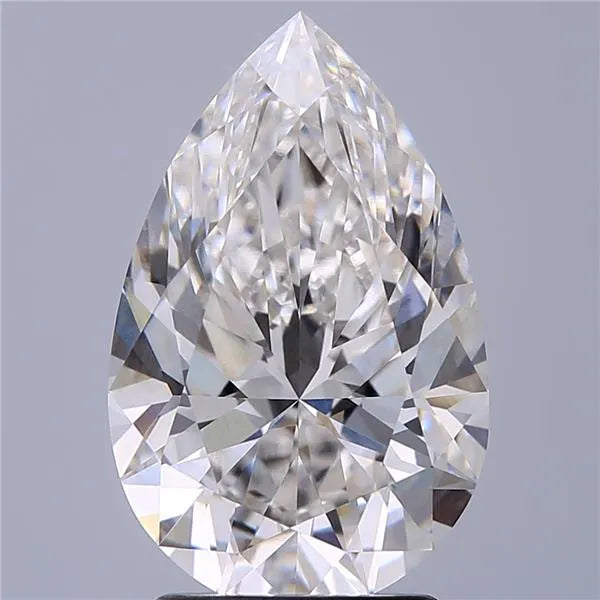 2.50ct Pear Lab Grown Diamond (Colour F, Clarity VVS2, IGI Certified)