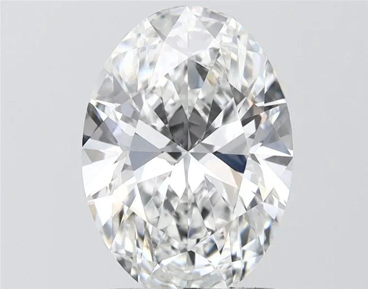 2.51ct Oval Lab Grown Diamond (Colour E, Clarity VVS1, IGI Certified)