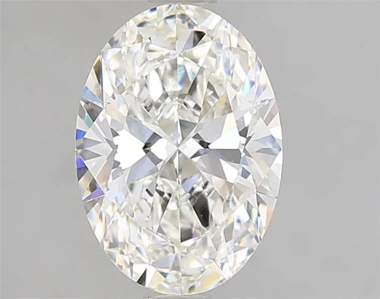2.51ct Oval Lab Grown Diamond (Colour G, Clarity VVS2, IGI Certified)
