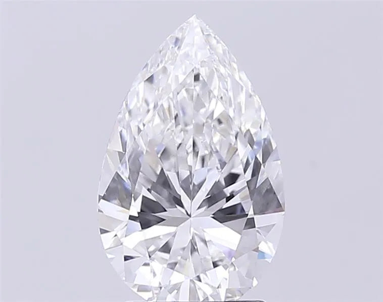 2.59ct Pear Lab Grown Diamond (Colour E, Clarity VVS1, IGI Certified)