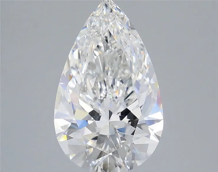 2.74ct Pear Lab Grown Diamond (Colour E, Clarity VVS2, IGI Certified)