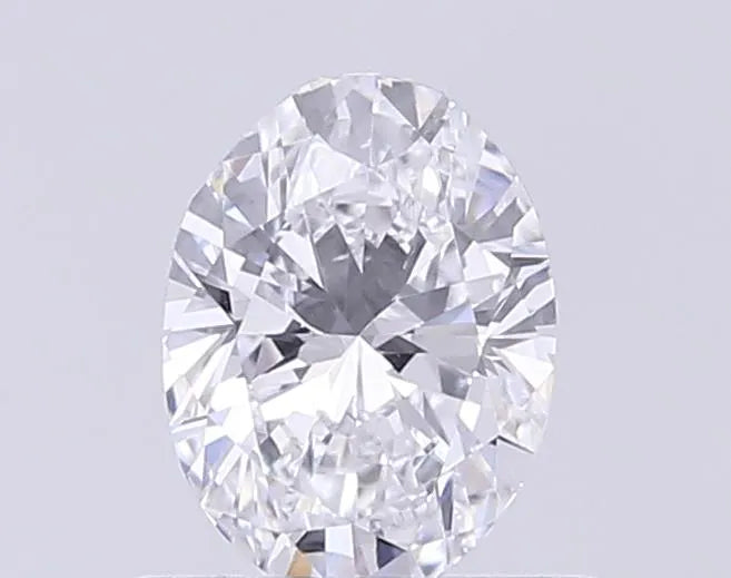 0.50ct Oval Lab Grown Diamond (Colour D, Clarity VVS2, IGI Certified)