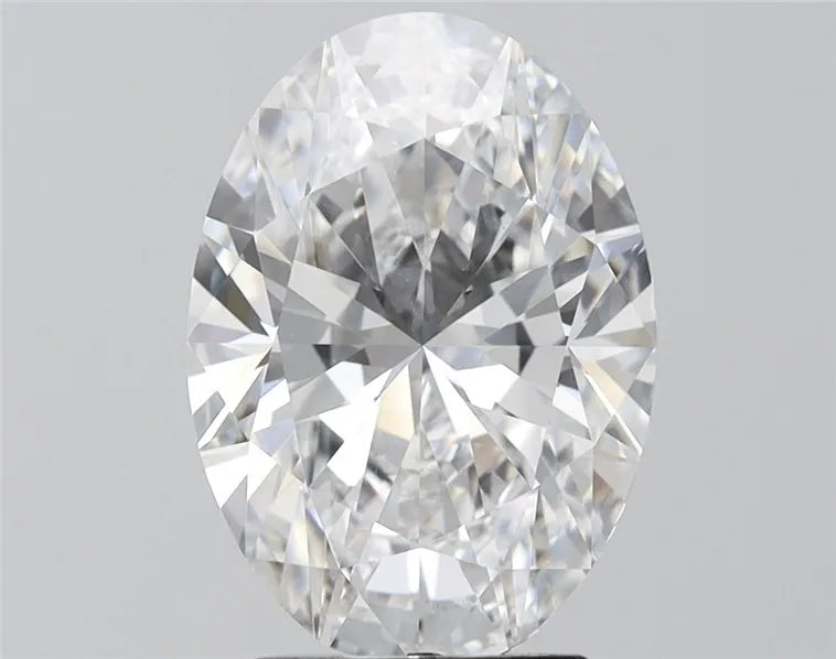 4.00ct Oval Lab Grown Diamond (Colour D, Clarity VVS2, IGI Certified)