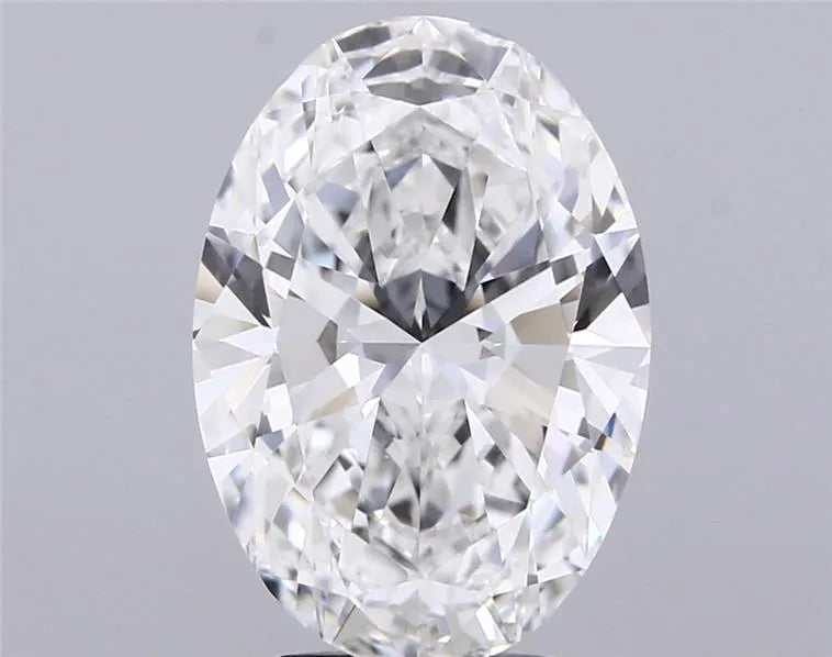 4.01ct Oval Lab Grown Diamond (Colour F, Clarity VVS2, IGI Certified)
