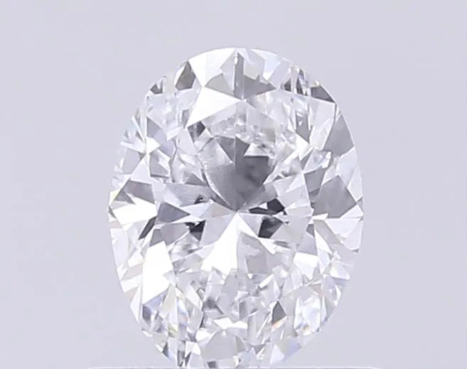 0.50ct Oval Lab Grown Diamond (Colour D, Clarity VVS2, IGI Certified)