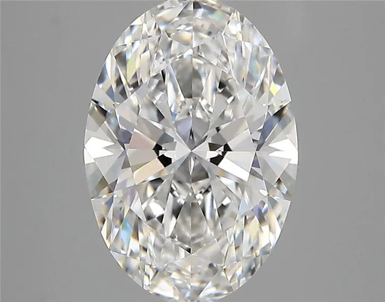 3.00ct Oval Lab Grown Diamond (Colour D, Clarity VVS1, IGI Certified)