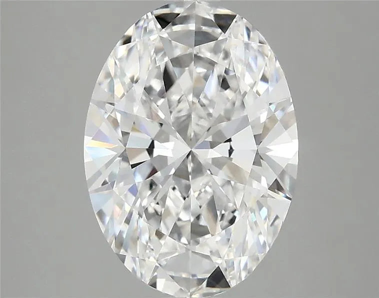 3.00ct Oval Lab Grown Diamond (Colour D, Clarity VVS2, IGI Certified)
